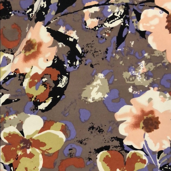 Mixed Print Anthropologie Top - Picture 4 of 5